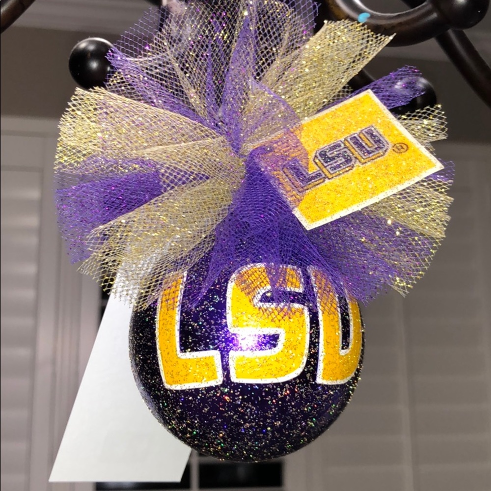 LSU - Christmas Ornament